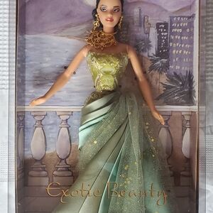 Barbie Exotic Beauty Doll in Green and Gold